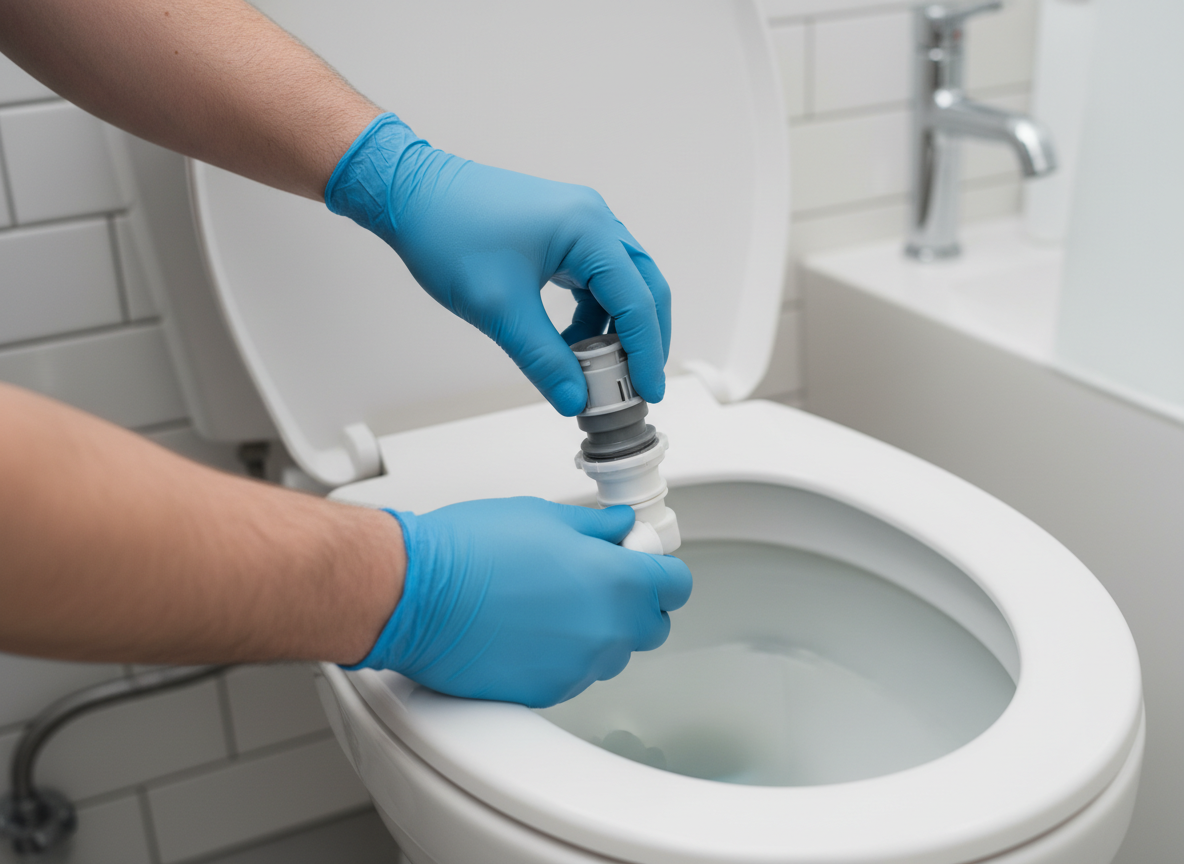 Toilet repair service